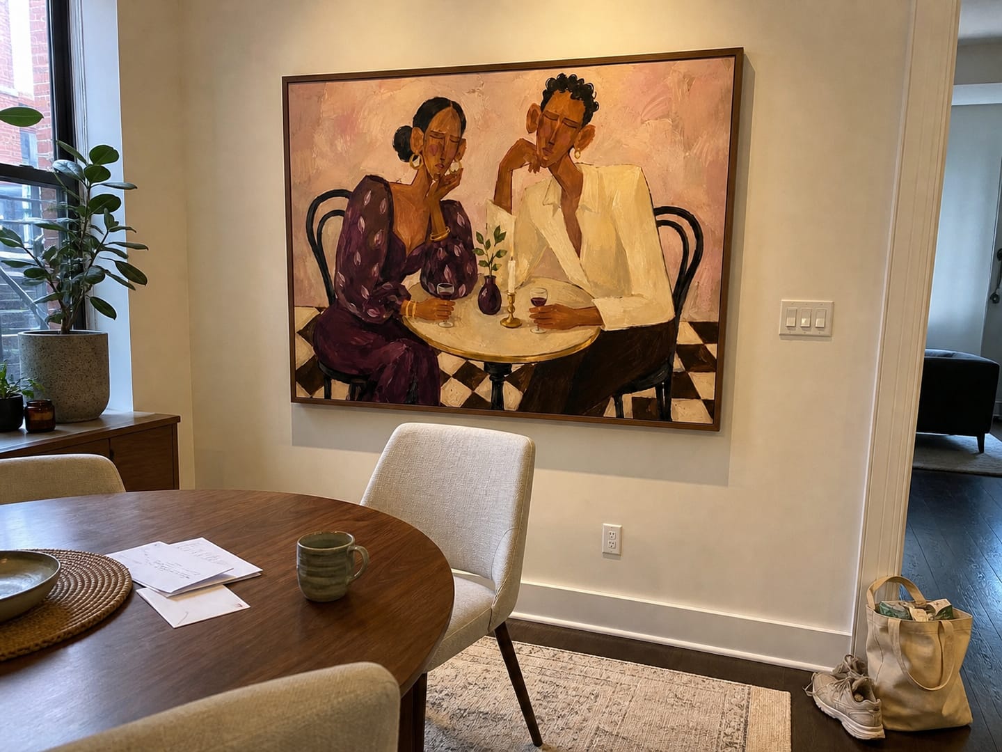 Customer photo review of Modern Folk Art ｜ Golden Conversation
