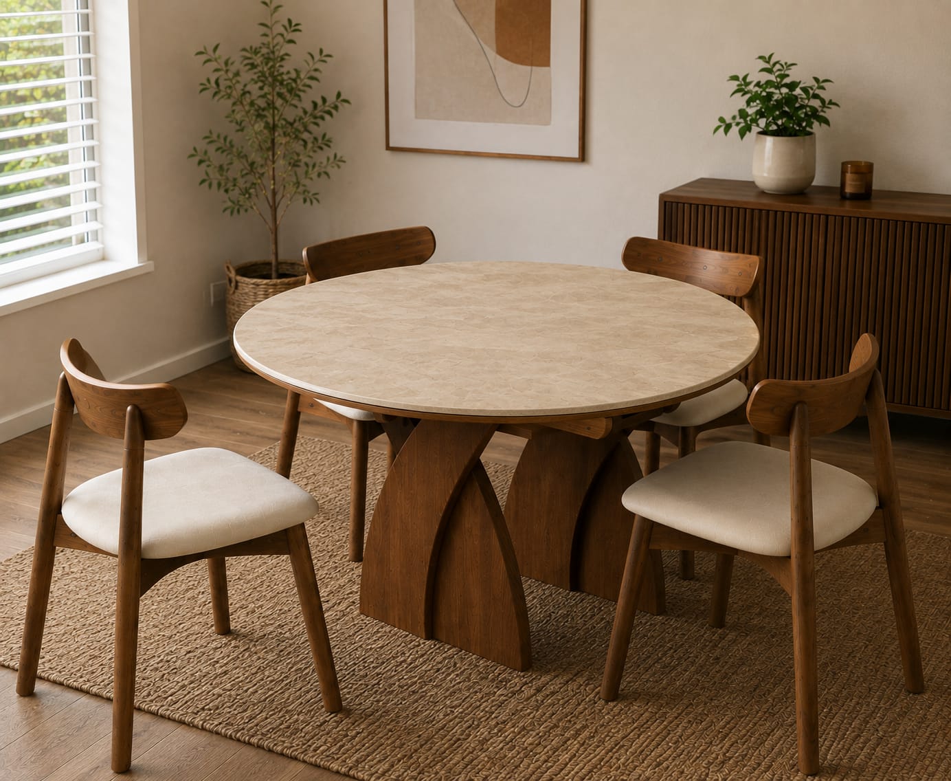 Customer photo review of Somerset Dining Table