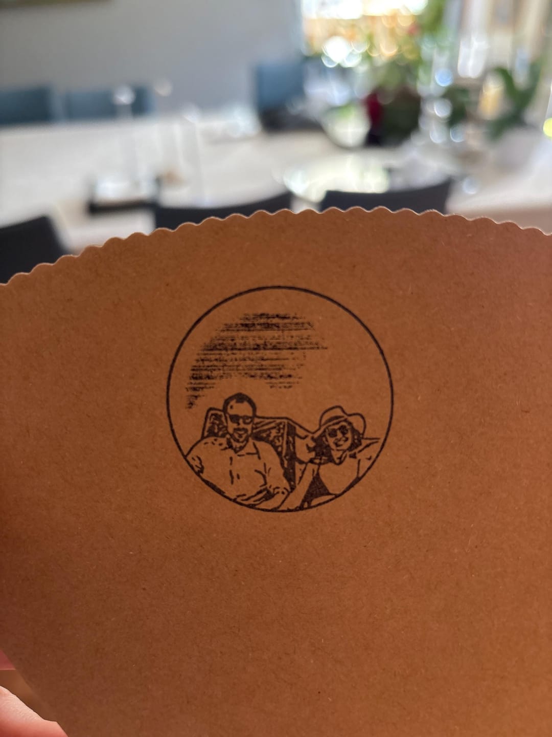 Customer photo review of Face Stamp ¦ Wood Stamp ¦ US