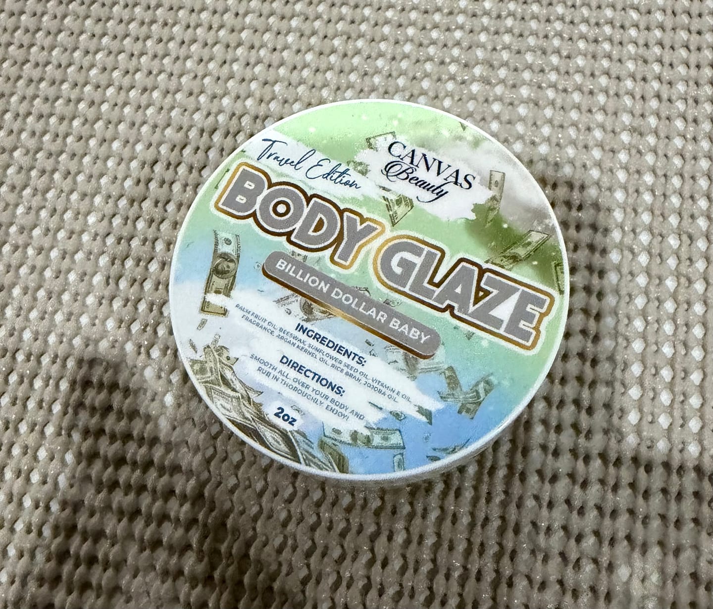 Customer photo review of (NEW) TRAVEL GLAZE: BILLION DOLLAR BABY