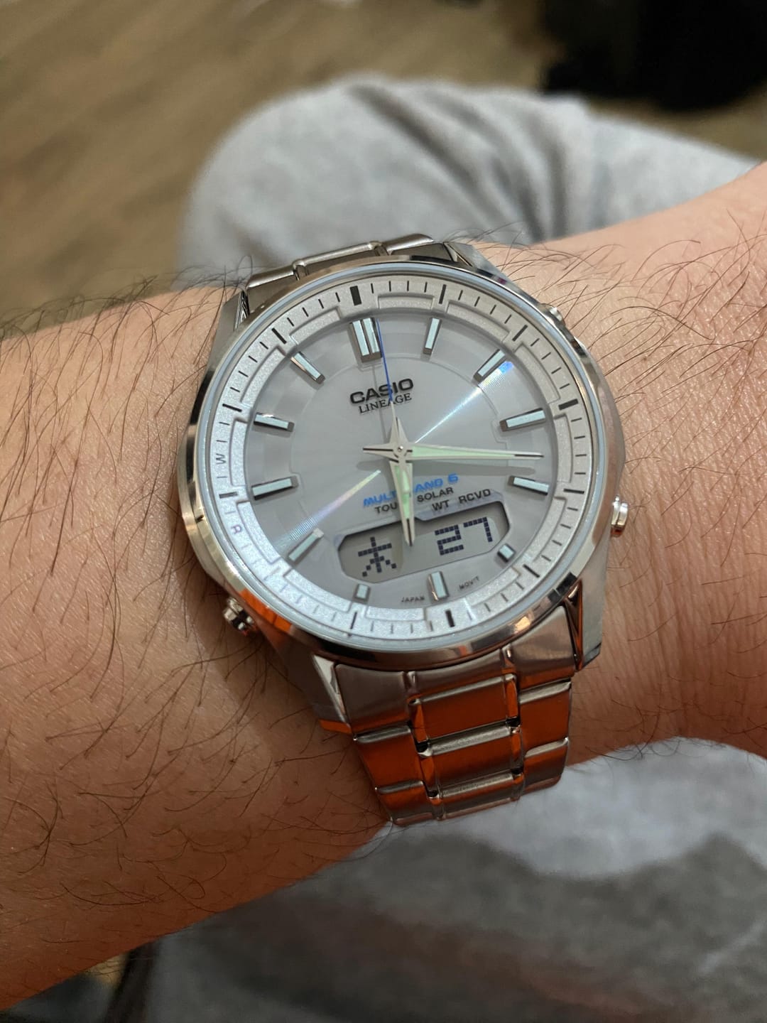 Customer photo review of Reloj Casio Lineage LCW-M100DE-7AJF Tough Solar JDM