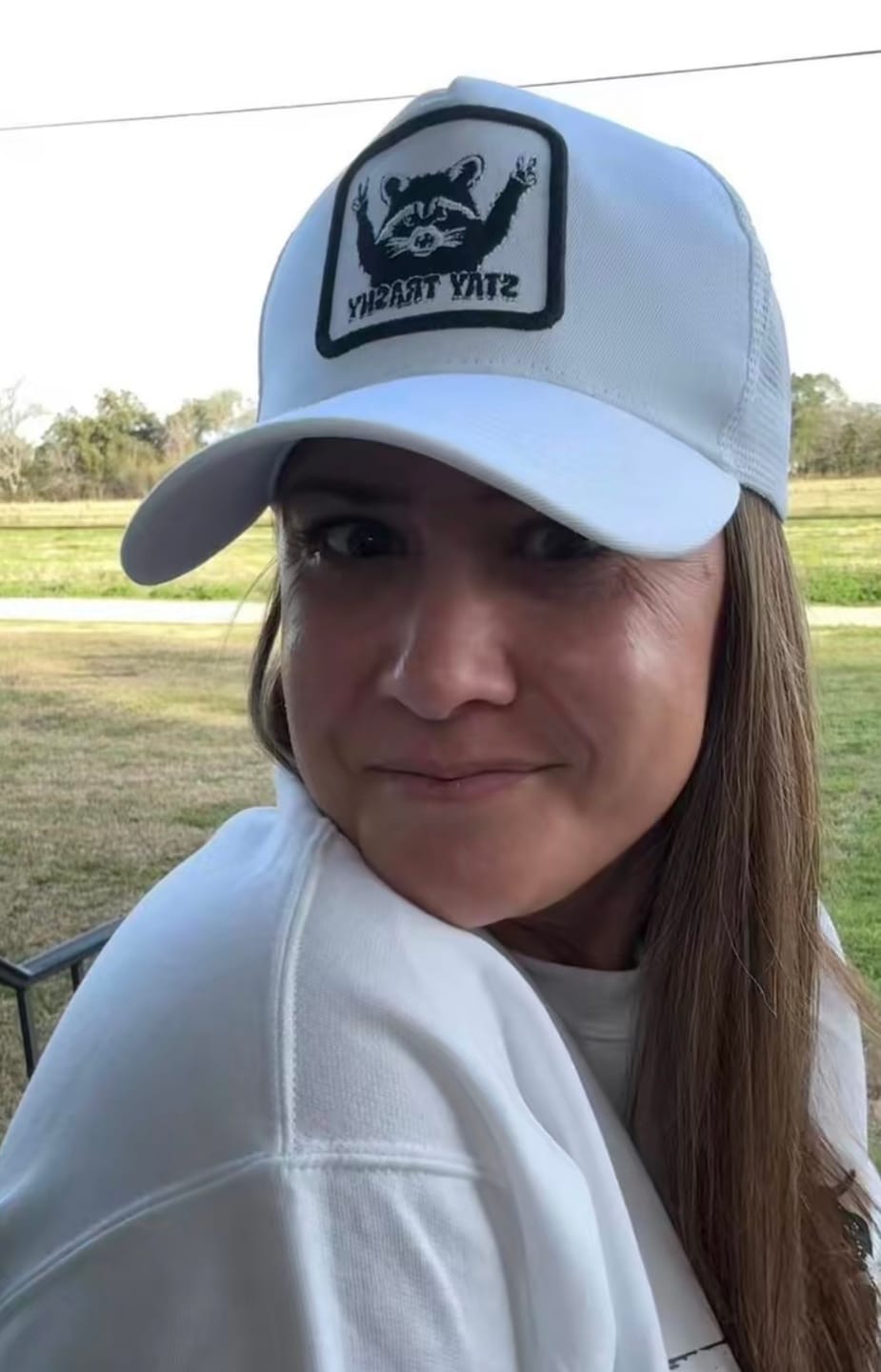 Customer photo review of Stay Trashy Unisex All-Season Hat Baseball Cap