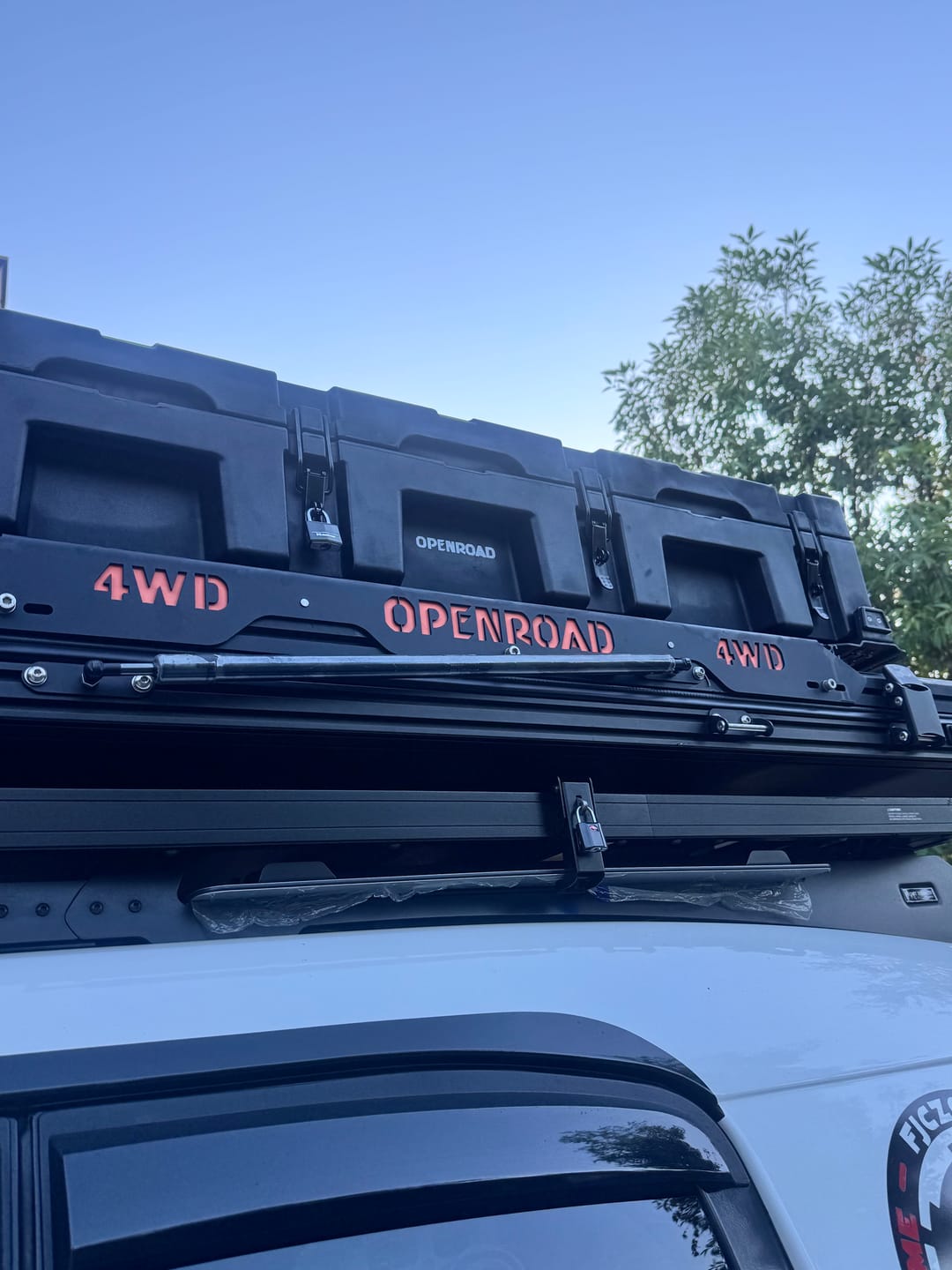 Customer photo review of OPENROAD Camping Storage Case – 102L