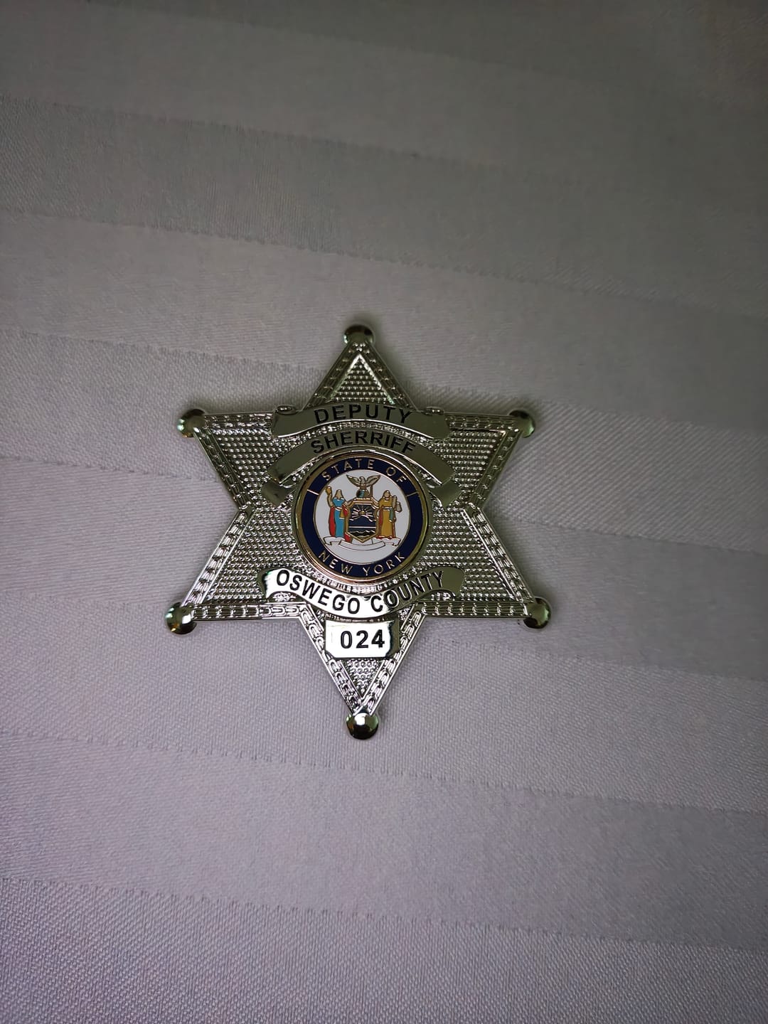 Customer photo review of Customizable Badge MA27