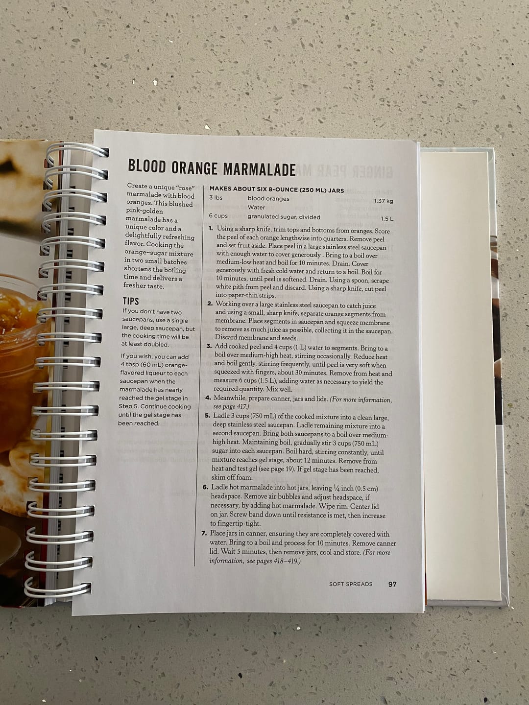 Customer photo review of Complete Book of Home Preserving