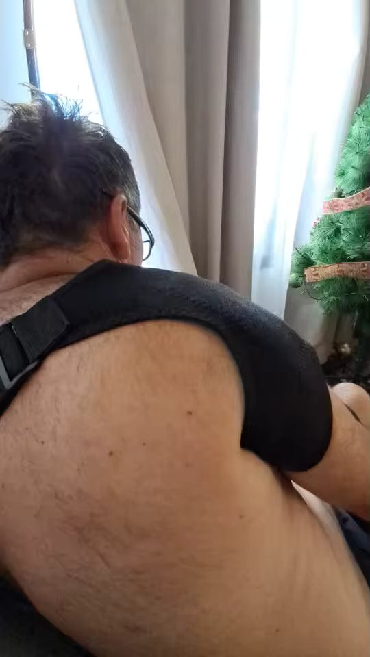 Customer photo review of Hombrera Térmica 3 Niveles Calor