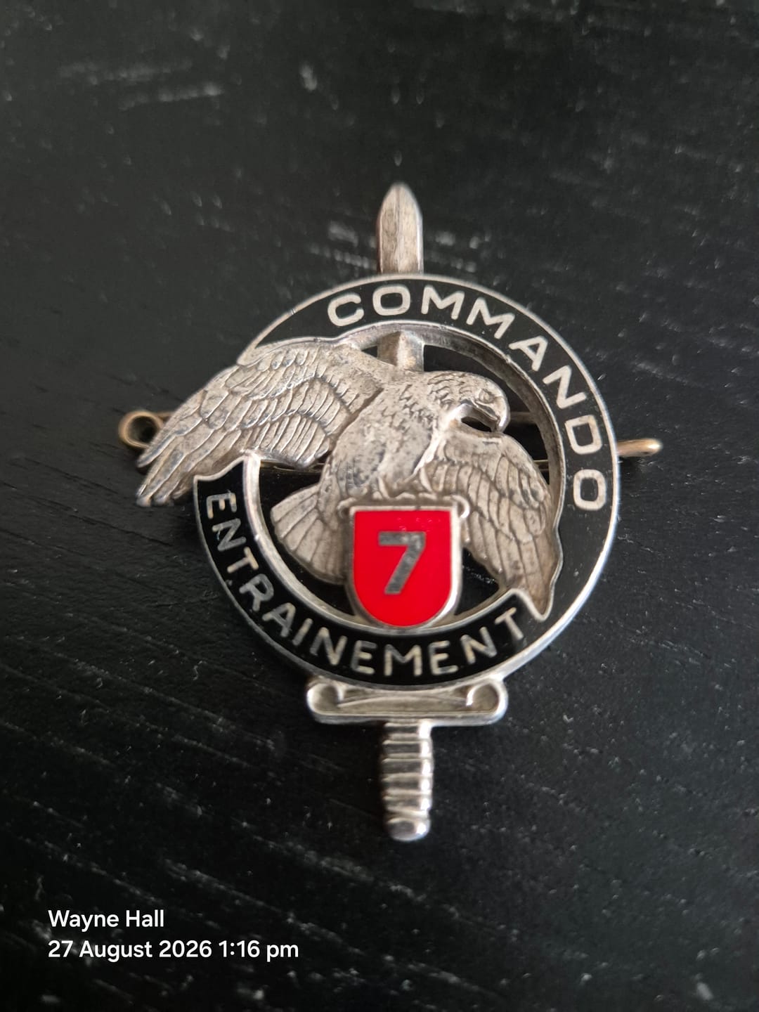 Customer photo review of Operation Banner Veteran Badge