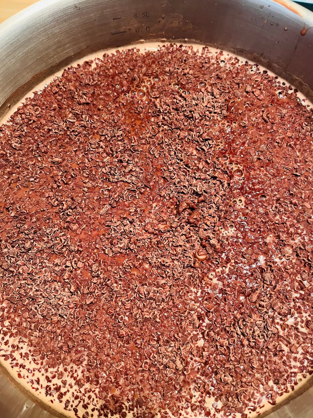 Customer photo review of Ceremonial Cacao Seeds of Life Discs - Tin 300g