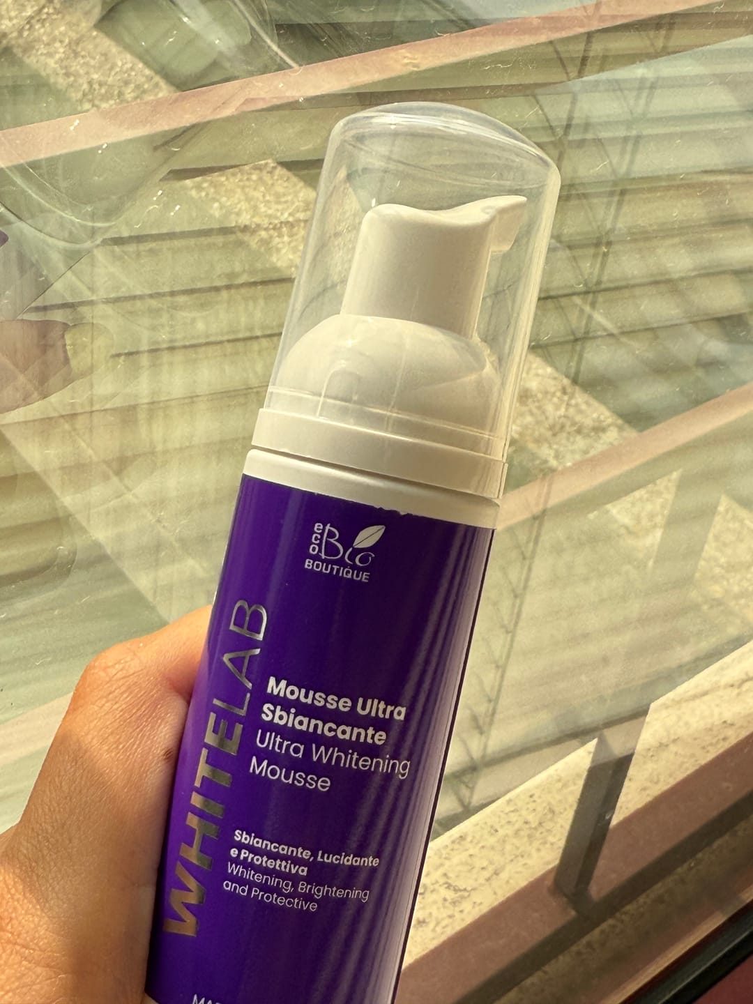 Customer photo review of Espuma Ultra Blanqueadora - White Lab