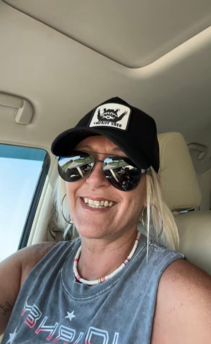 Customer photo review of Stay Trashy Unisex All-Season Hat Baseball Cap