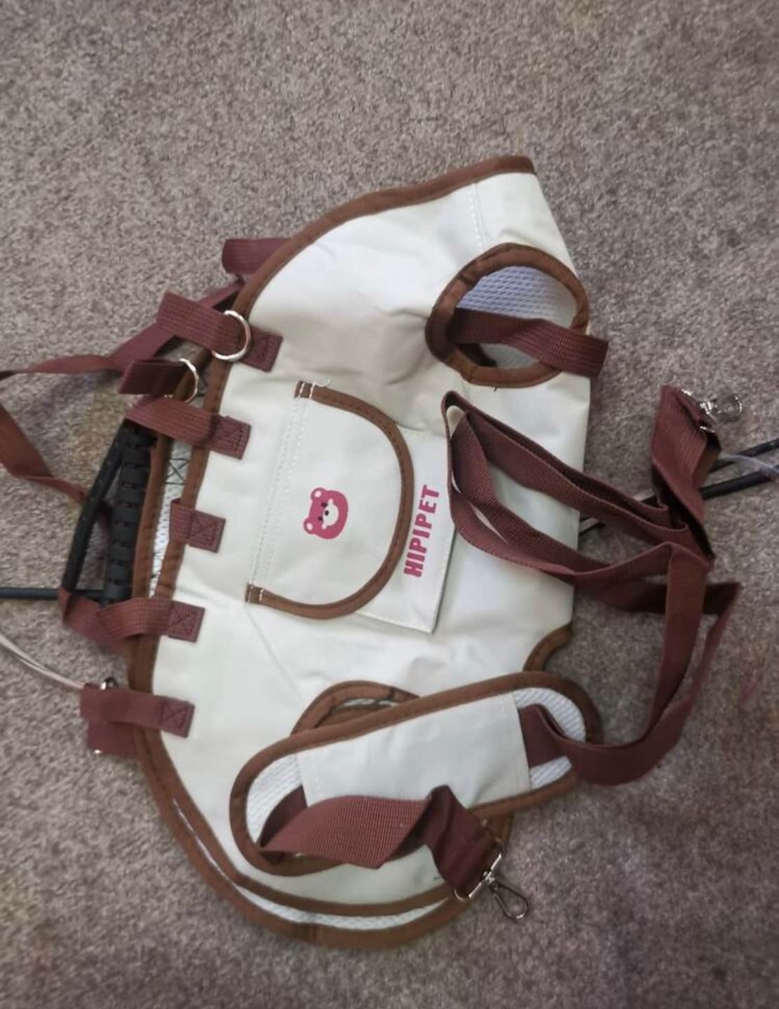 Customer photo review of PawTreck Carrier Backpacks
