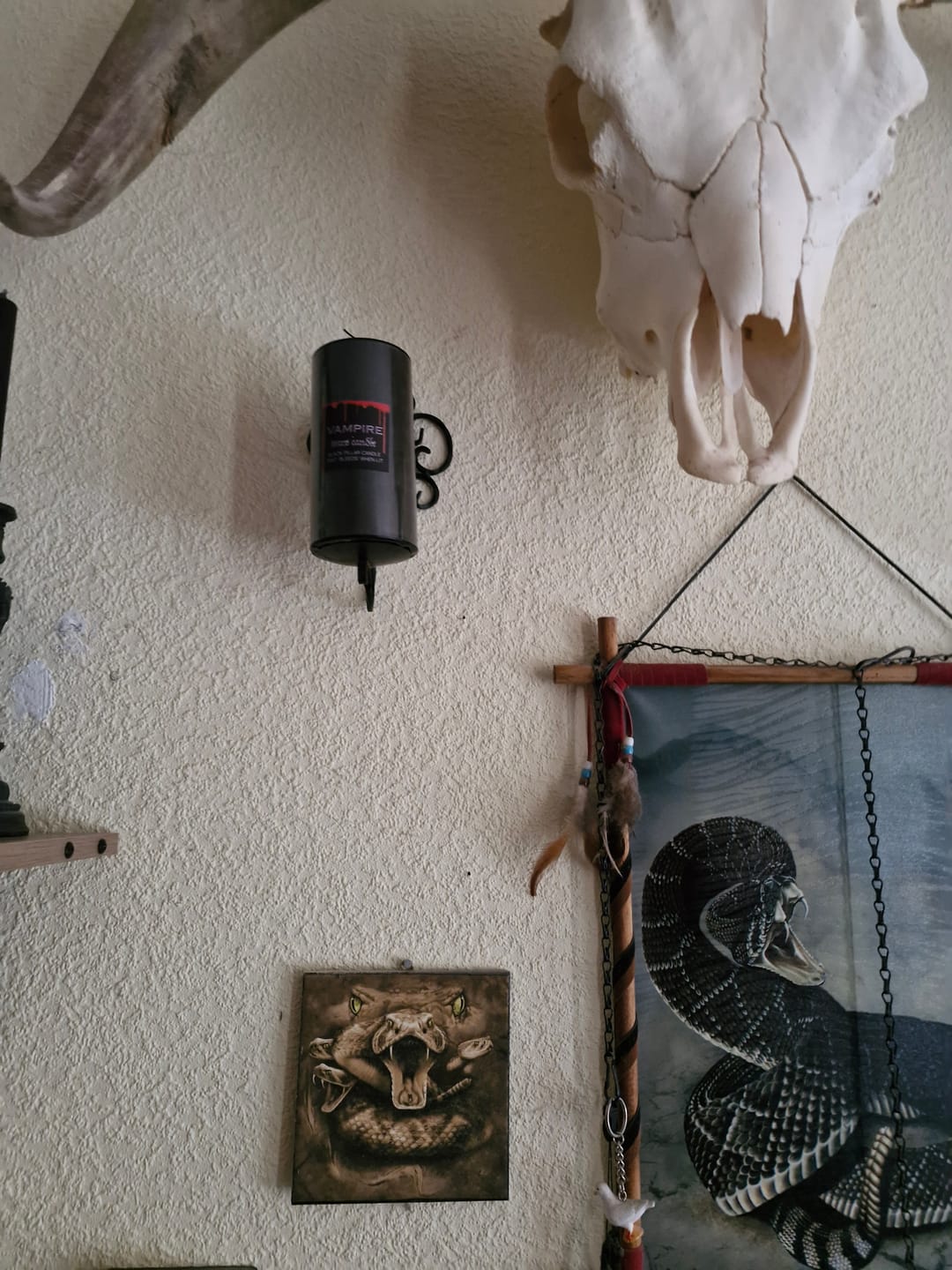 Customer photo review of Vampir Kerzen ROTE Tränen!  Schwarze Kerzen