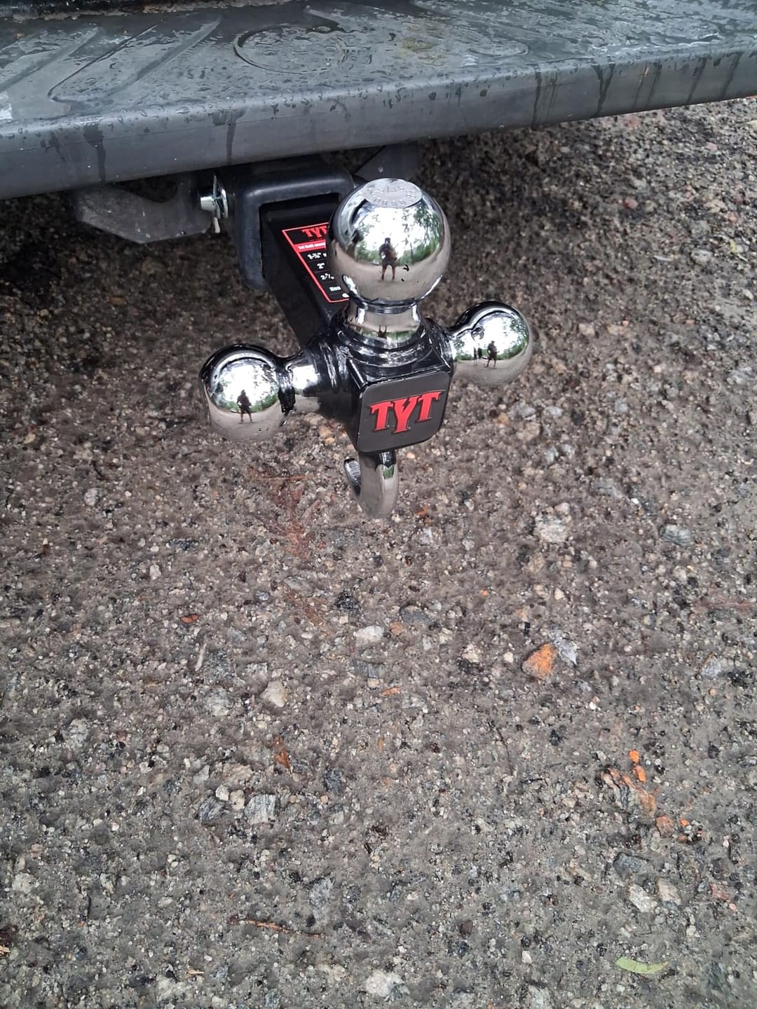 Customer photo review of TYT Tri-Ball Mount with Tow Hook
