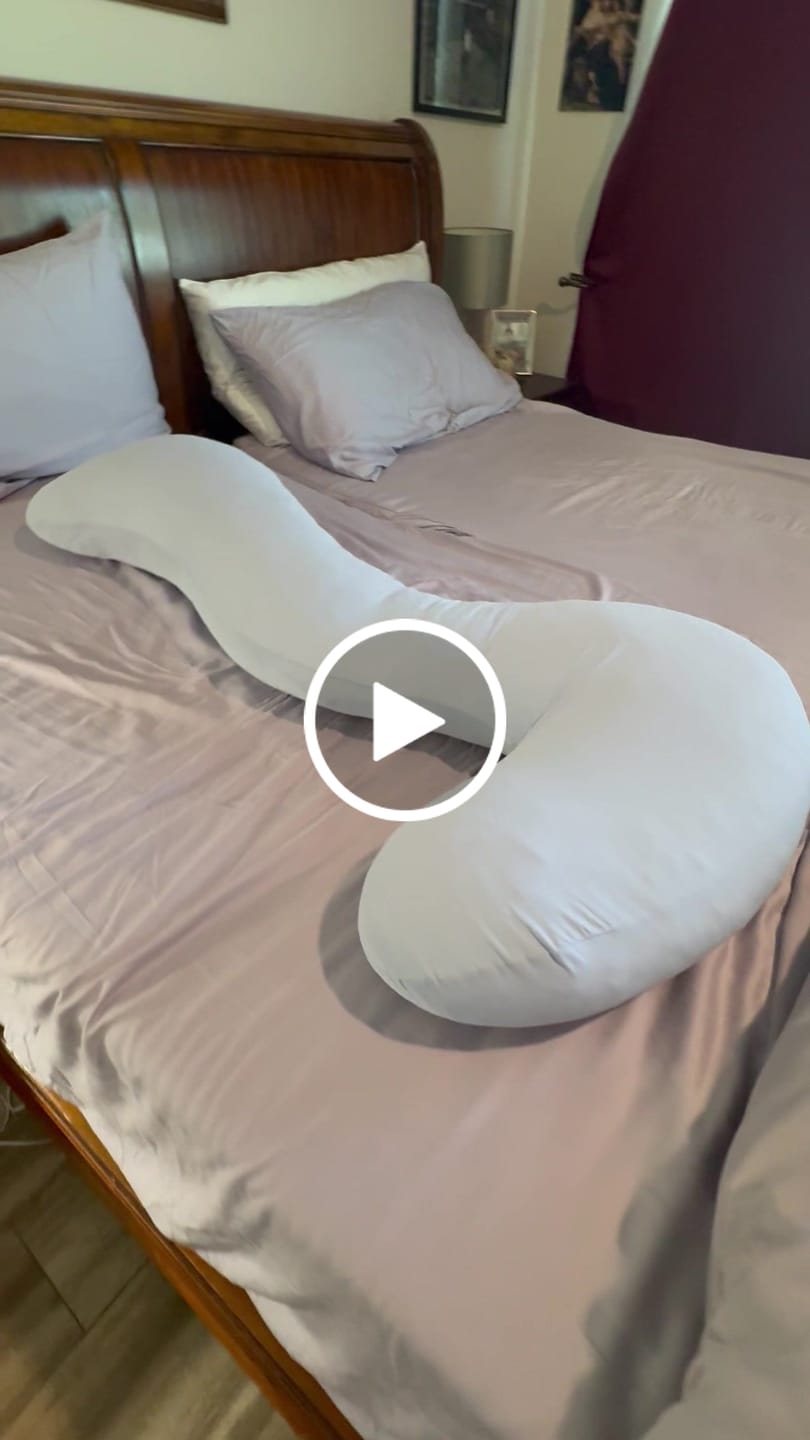 Customer video review of BodyAlign Plus+ Cooling Pillow