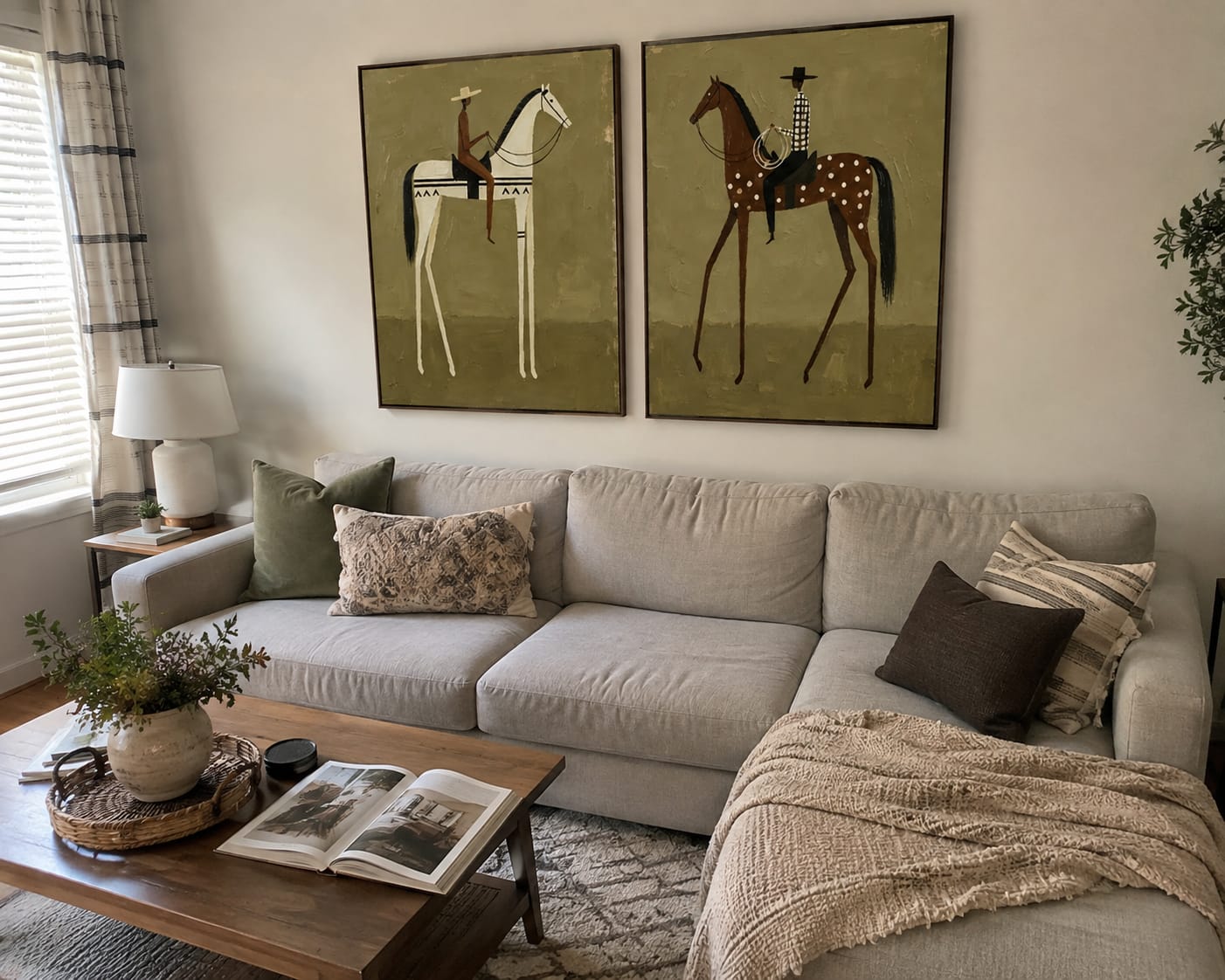 Customer photo review of Vintage Americana Art｜Wilderness Riders