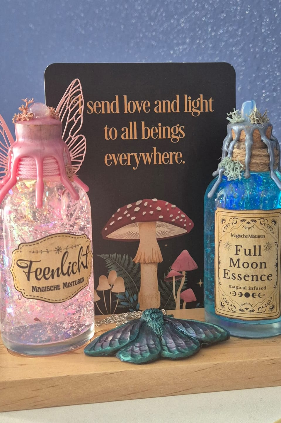 Customer photo review of Zaubertrank Flasche Deko - Full Moon Essence