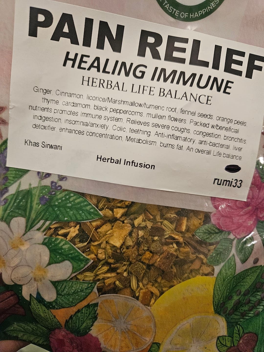 Customer photo review of Life Balance - Loose Leaf