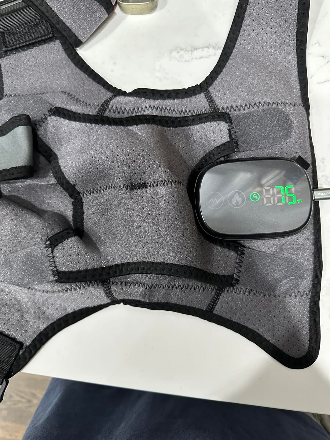 Customer photo review of Wisemed Shoulder Massager