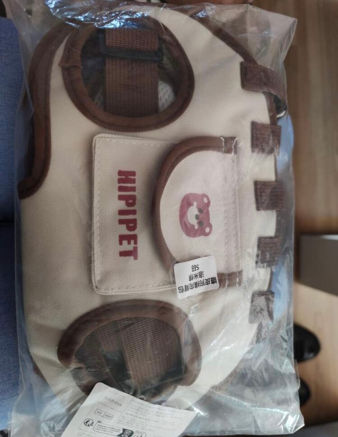 Customer photo review of PawTreck Carrier Backpacks