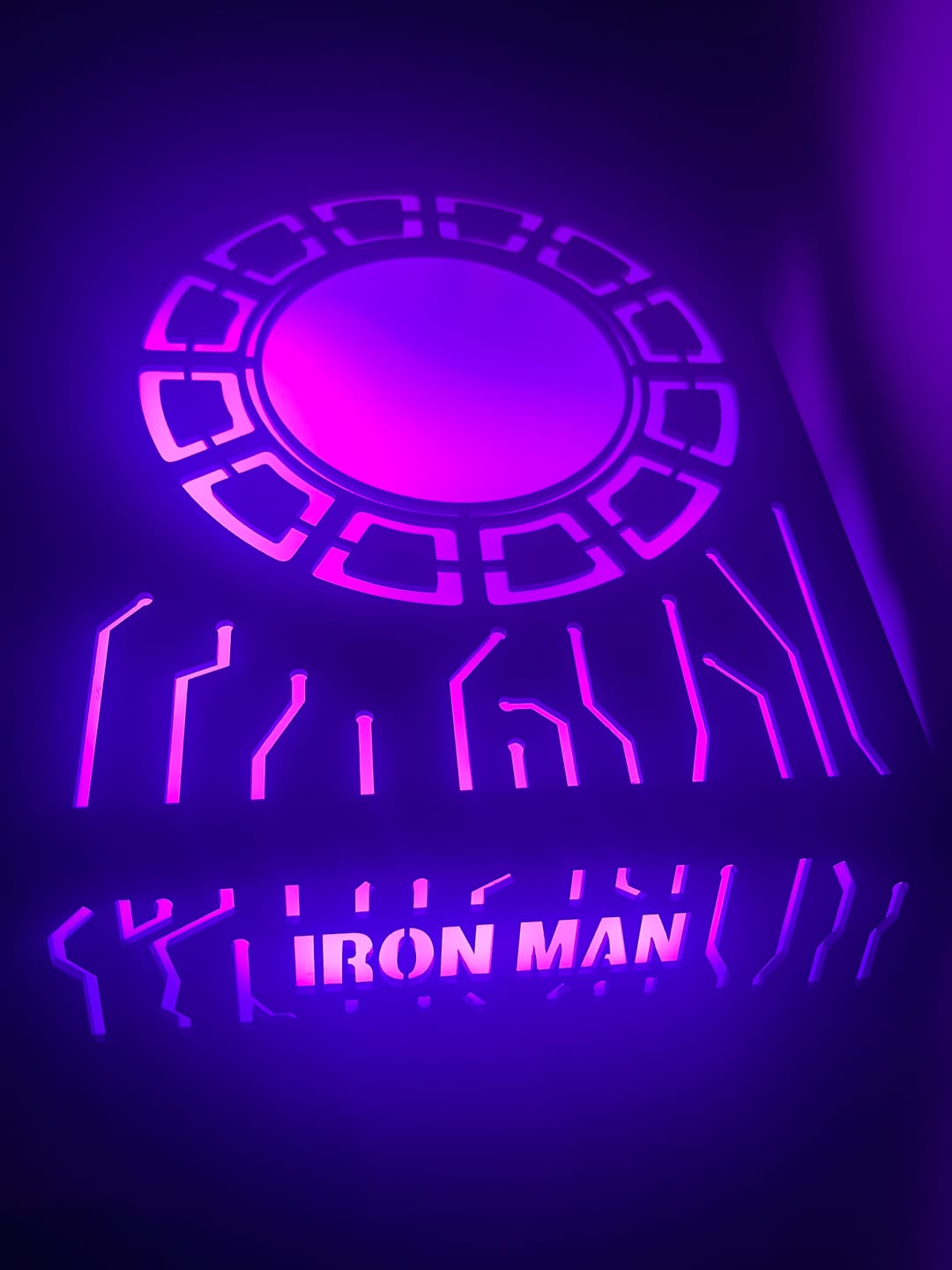 Customer photo review of 2026 | Upgraded MK5 Iron Man Helmet Toy - Premium 1:1 Wearable Voice-Controlled Transforming Mask, Coolest Gift for Boys & Grandsons