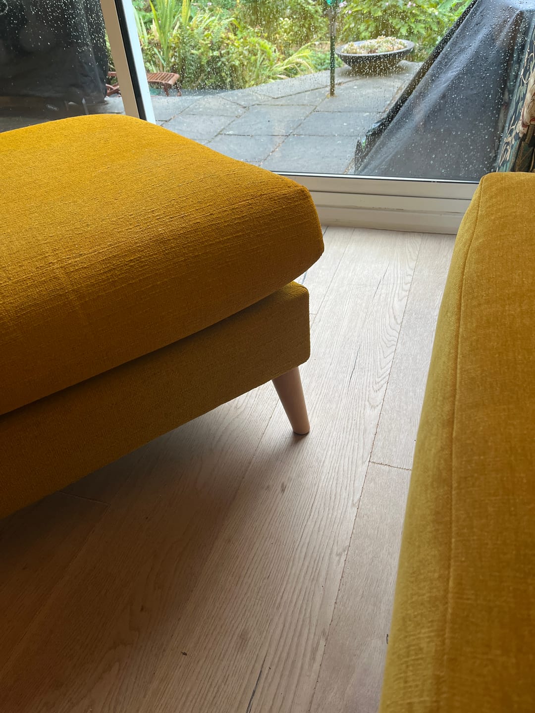 Customer photo review of Fabric Paint -- Mustard Yellow