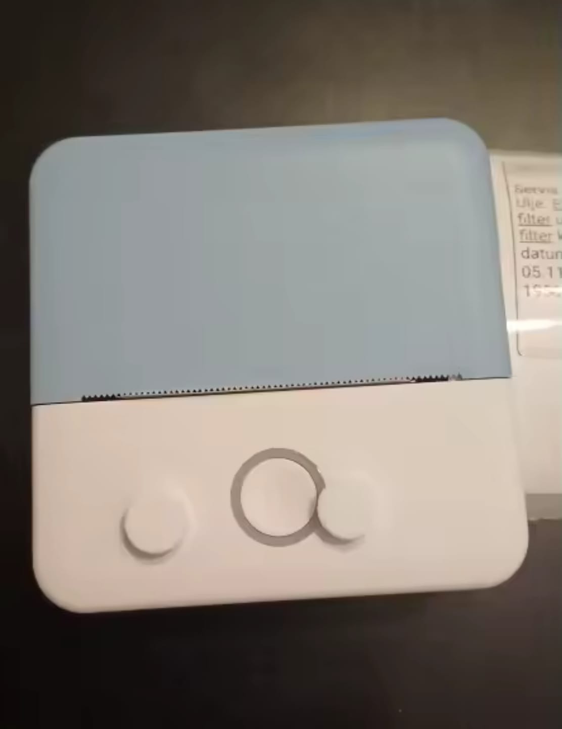 Customer photo review of Mini Impresora Térmica Bluetooth Portátil