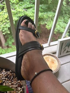 Customer photo review of Amethyst Bracelet