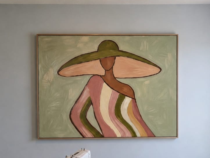 Customer photo review of Vintage Americana Art｜The Quiet Shape of Memory