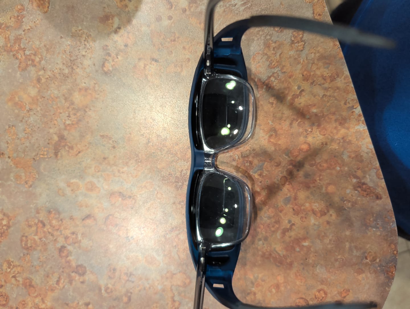 Customer photo review of OverShade™ Polarized Fit-Over Sunglasses