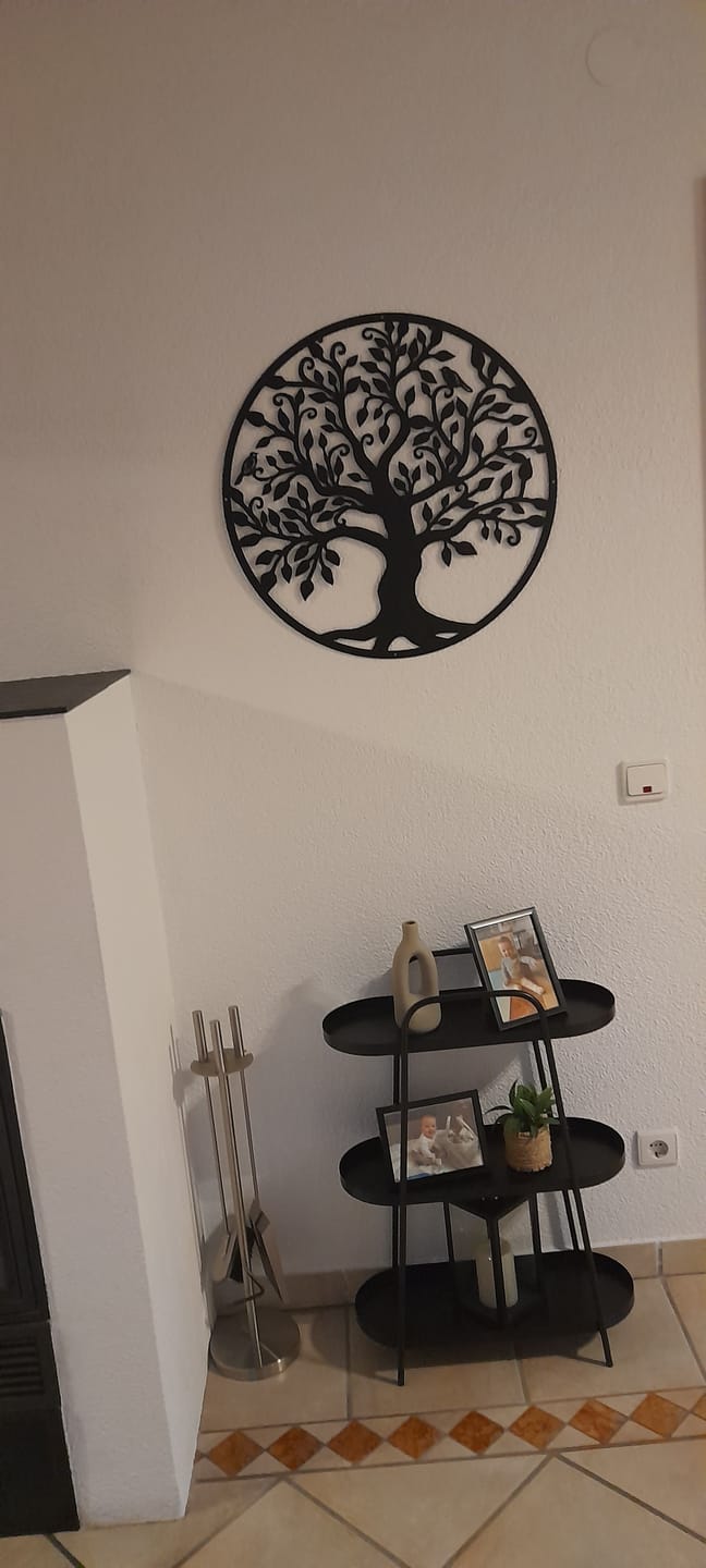 Customer photo review of Décoration Murale en Métal - Arbre de vie (T14)
