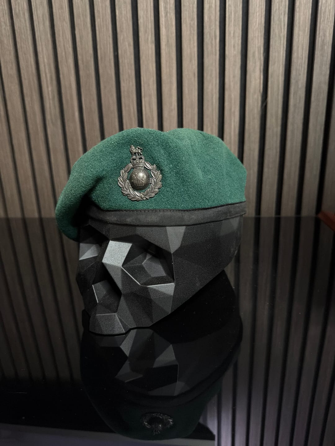 Customer photo review of Black Skull Stand