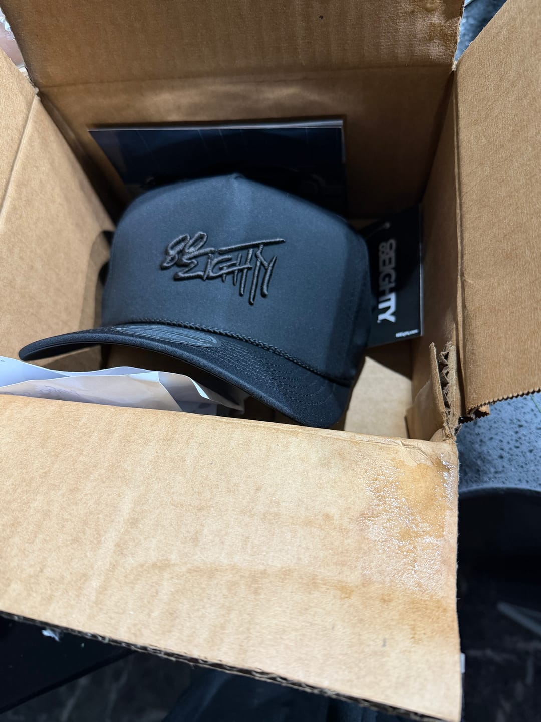Customer photo review of 80Eighty® Triple Black Hat