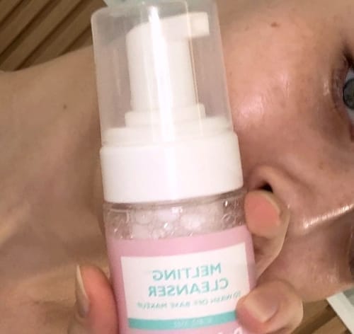 Customer photo review of Melting Cleanser