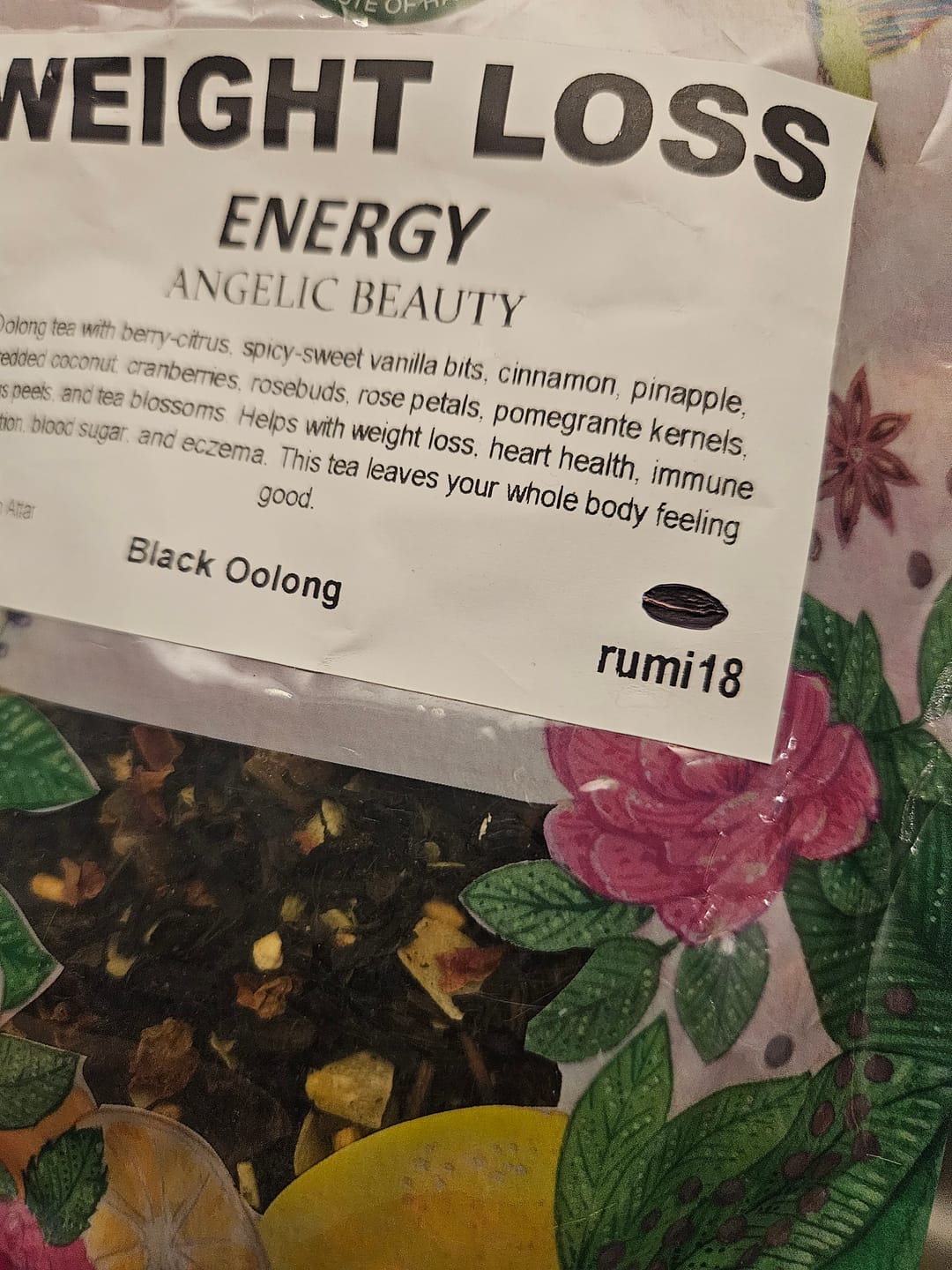 Customer photo review of Angelic Beauty - Loose Leaf Tea