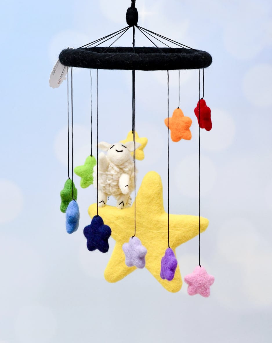 Customer photo review of Where Is The Green Sheep? Star Sheep Mobile