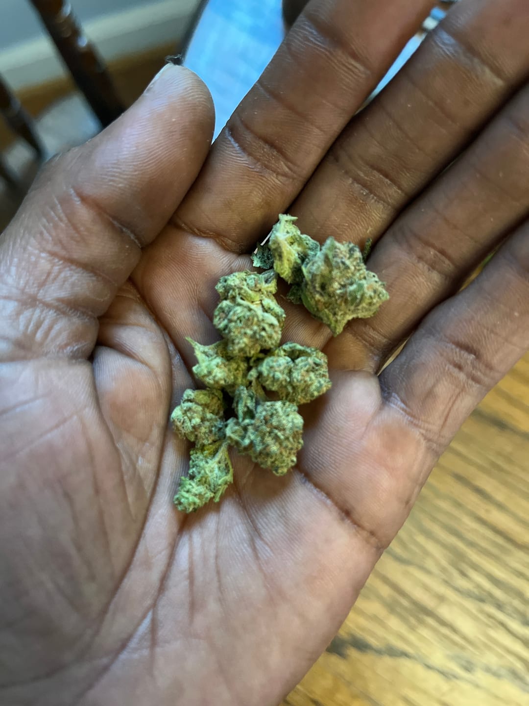 Customer photo review of Cheap Indoor THCA Flower Ounce