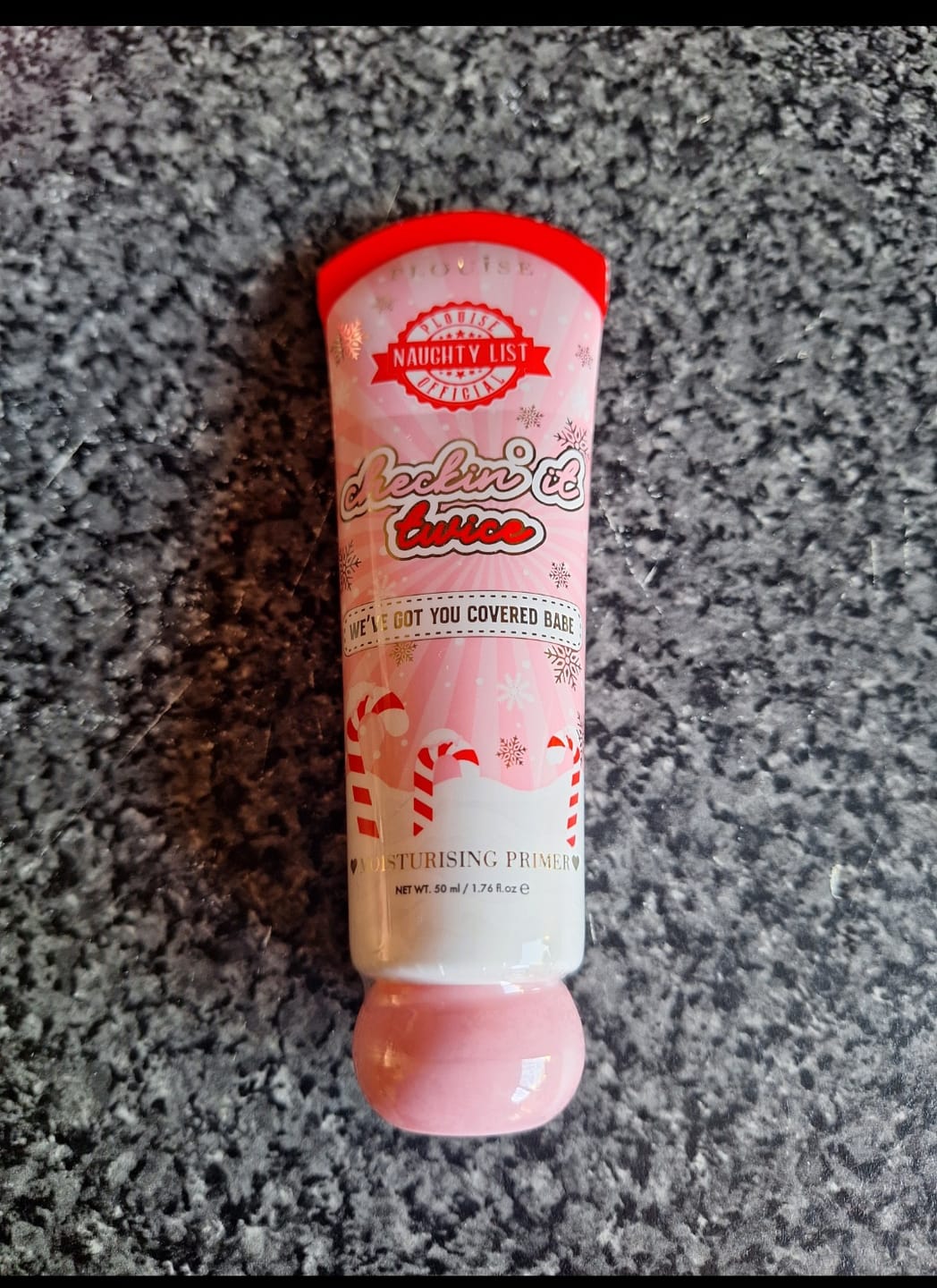 Customer photo review of Checkin’ It Twice Moisturising Primer