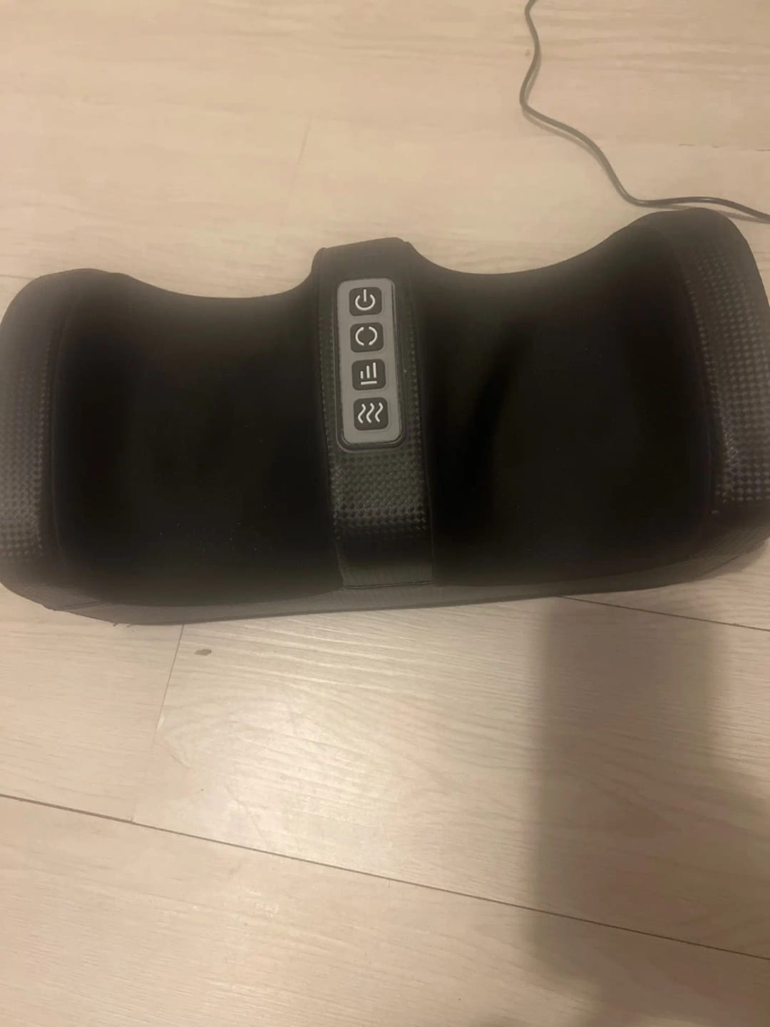 Customer photo review of Electric Shiatsu Foot Massager with Heat