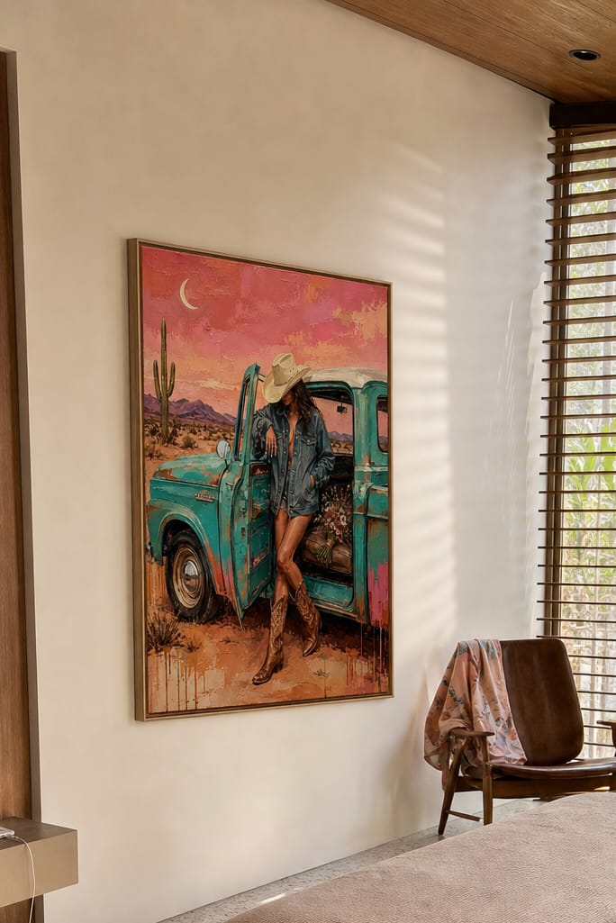 Customer photo review of Western Pop Art｜Desert Highway Muse