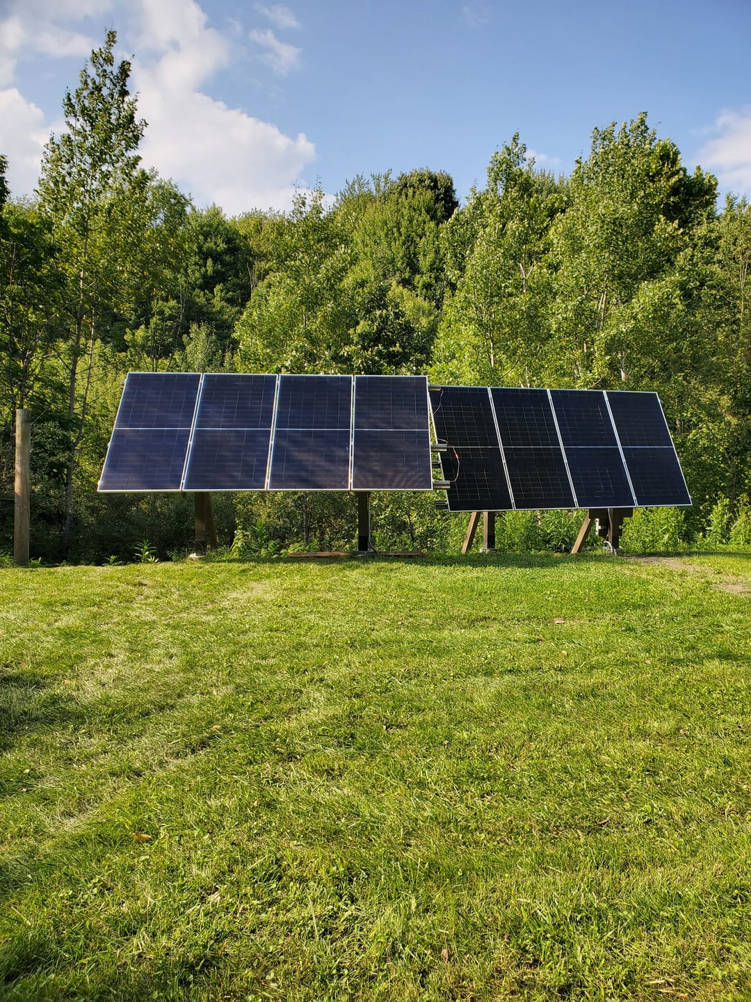 Customer photo review of SunGoldPower 590 Watt Bifacial N-Type Monocrystalline Solar Panel