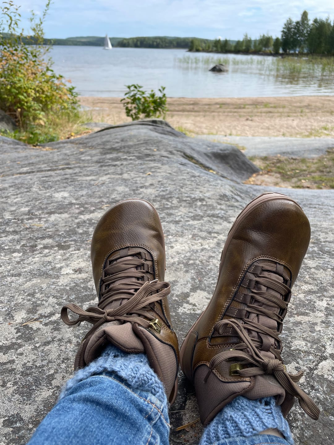 Customer photo review of Vaistoa Uoma 2 -paljasjalkavaelluskengät