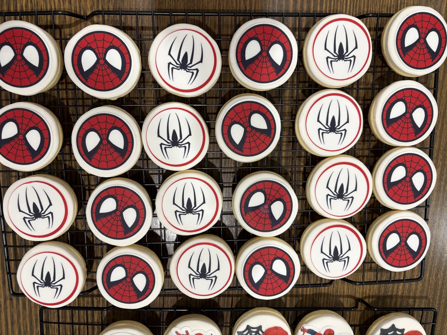 Customer photo review of Spiderman – Edible Icing Images