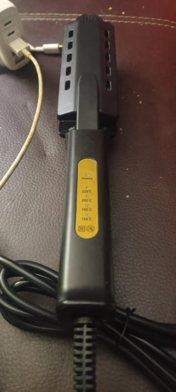 Customer photo review of Plancha iónica 4 en 1