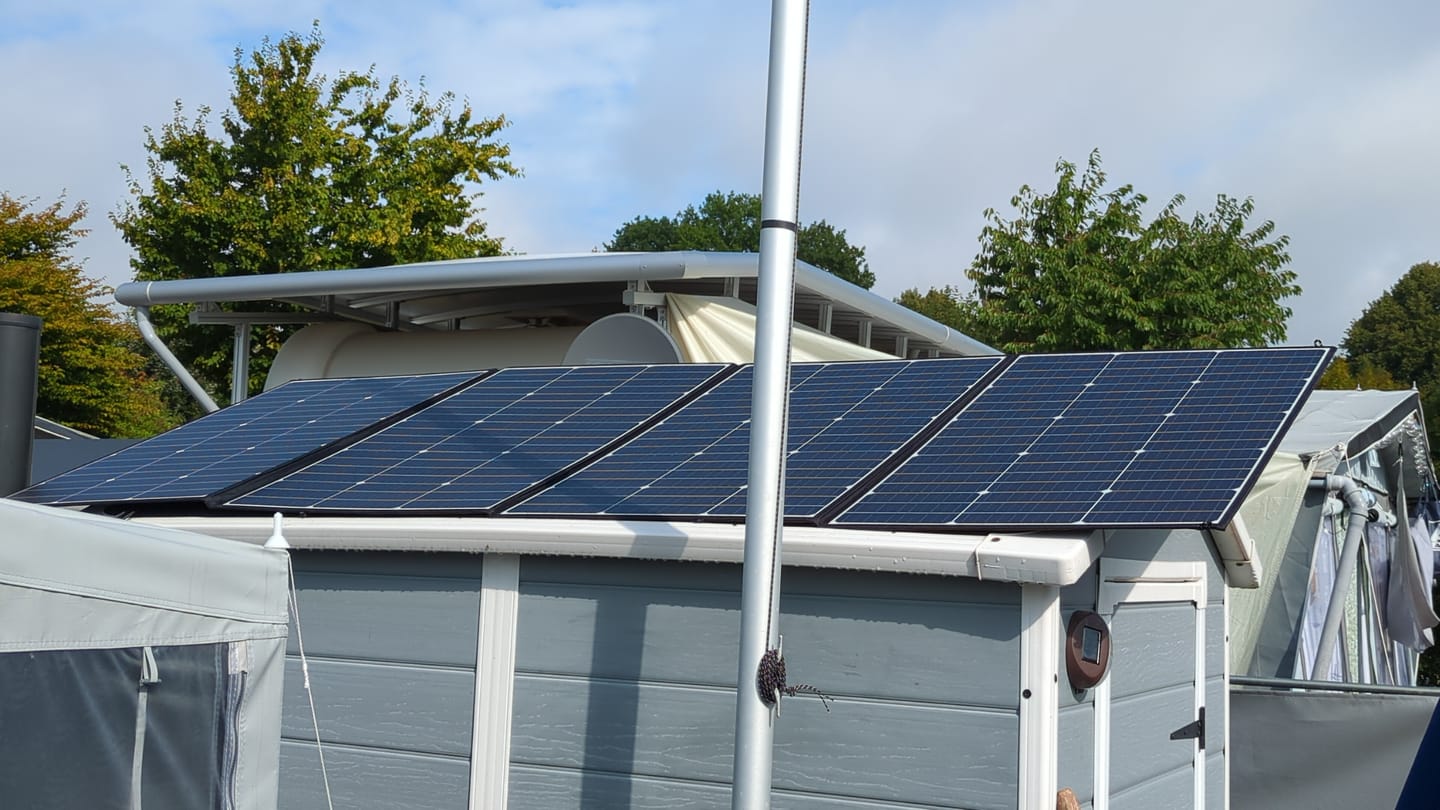 Customer photo review of ALLPOWERS 400W Faltbares Solarpanel SP037