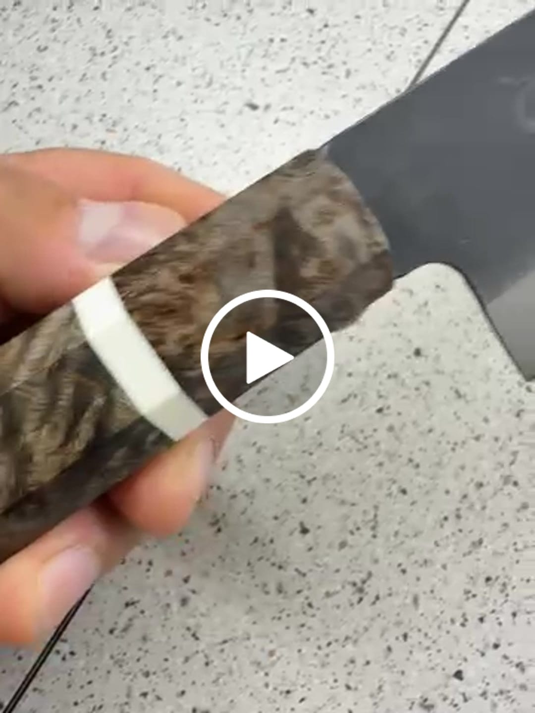 Customer video review of Hatsukokoro Aokitae Gyuto 210mm
