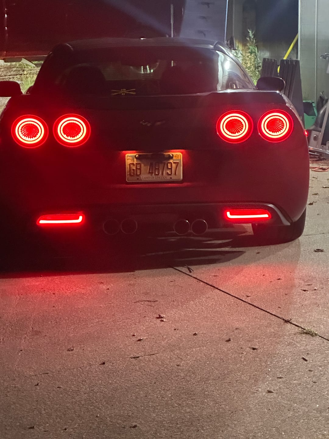 Customer photo review of 2005-13 Chevrolet Corvette C6 Infinity Style LED Tail Lights (PRE-SALE)