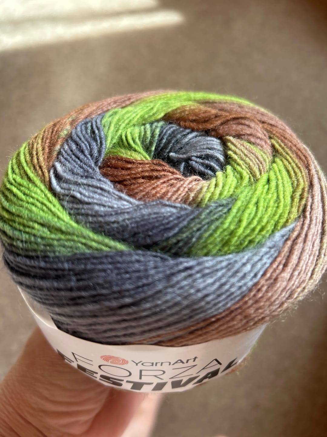 Customer photo review of YarnArt Forza Festival