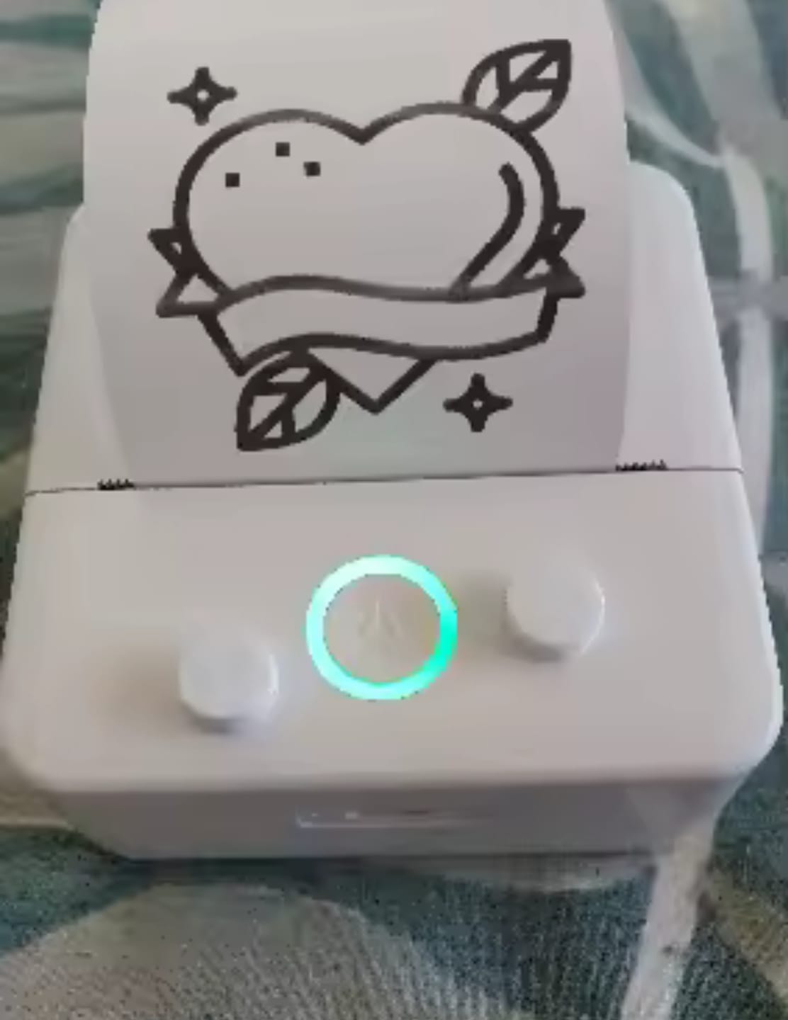 Customer photo review of Mini Impresora Térmica Bluetooth Portátil