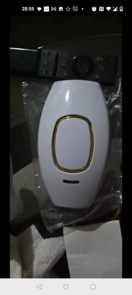 Customer photo review of Depiladora Laser IPL