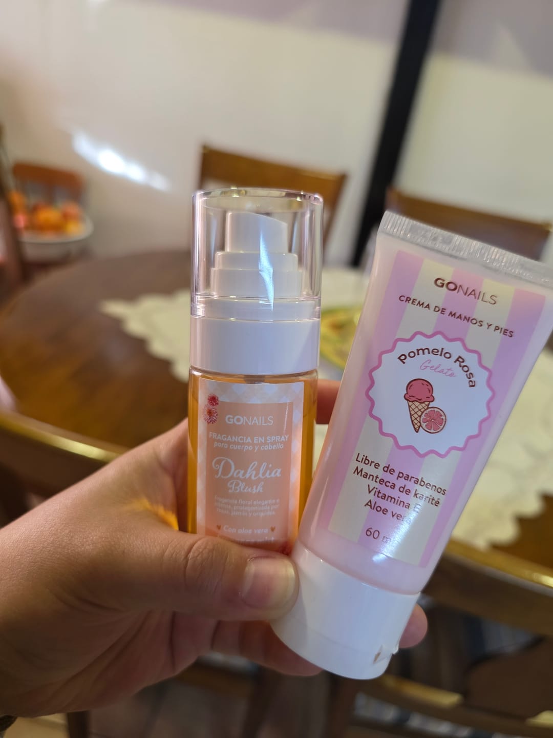 Customer photo review of Crema de Manos y Pies - Pomelo Rosa
